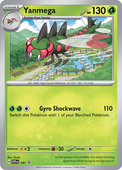 Image for Yanmega - 187 (SV: Scarlet & Violet Promo Cards) (187) - Pokemon