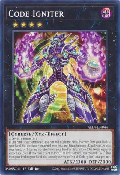 Image for Code Igniter (Alliance Insight) (ALIN-EN044) - YuGiOh