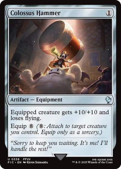 Image for Colossus Hammer (Commander: FINAL FANTASY) (338) - Magic: The Gathering
