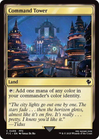 Image for Command Tower (0486) (Commander: FINAL FANTASY) (486) - Magic: The Gathering