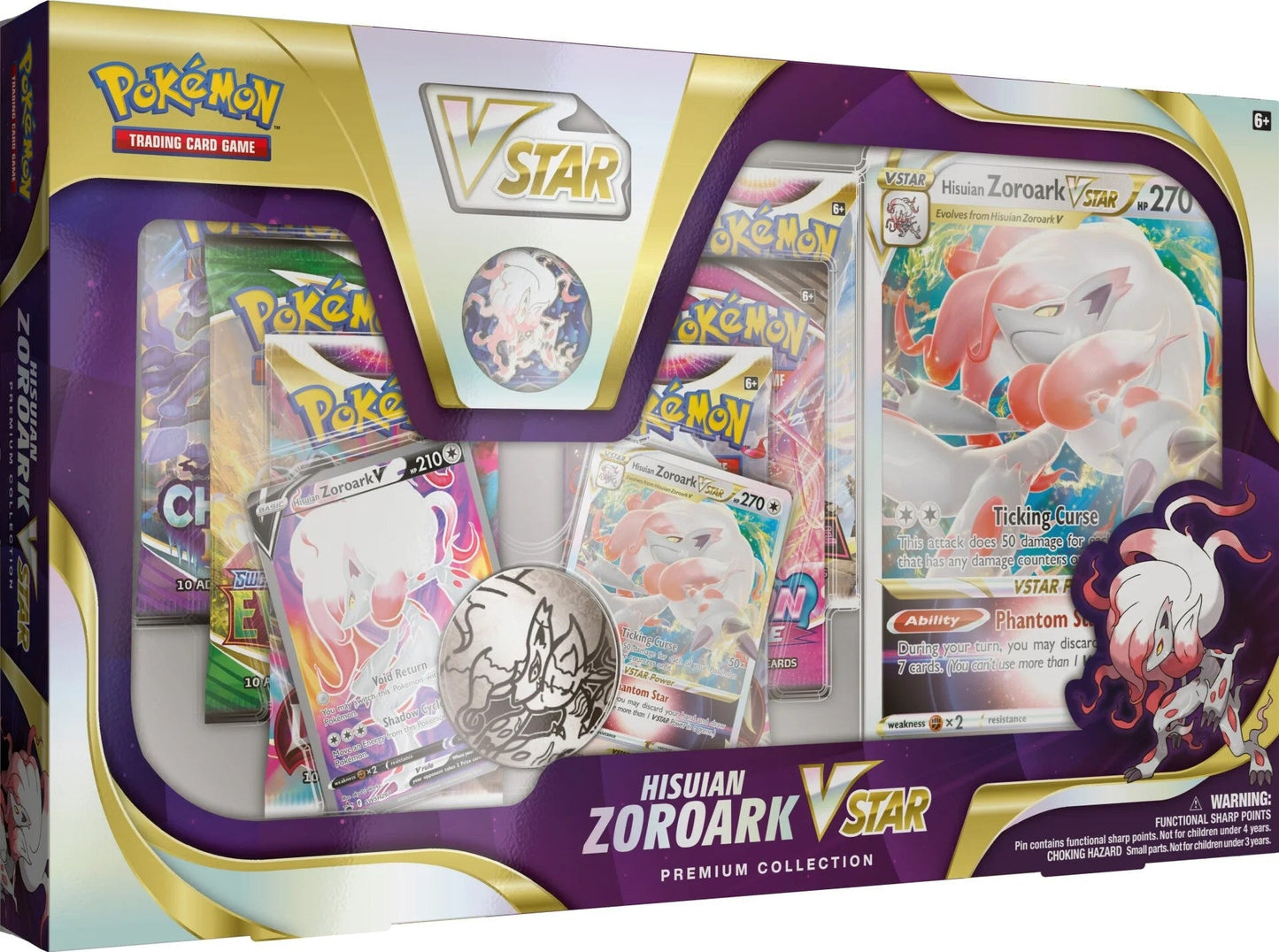 Hisuian Zoroark VSTAR Premium Collection (SWSH11)