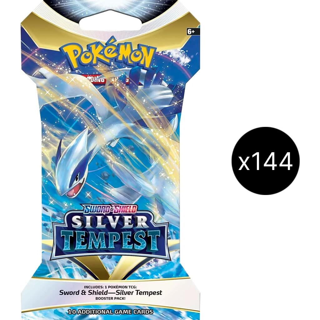 Silver Tempest Sleeved Booster Pack Case (SWSH12)