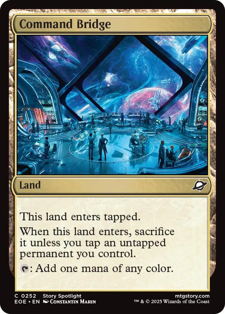 Image for Command Bridge (Edge of Eternities) (252) - Magic: The Gathering