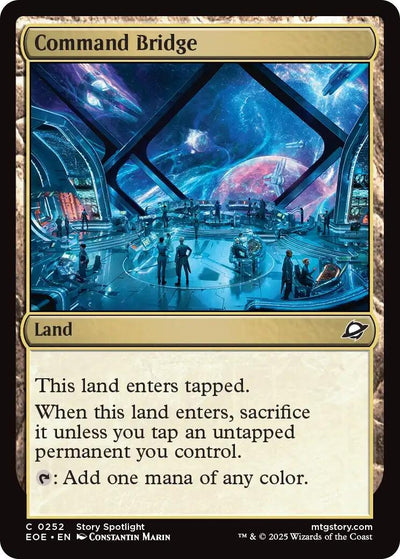 Image for Command Bridge (Edge of Eternities) (252) - Magic: The Gathering
