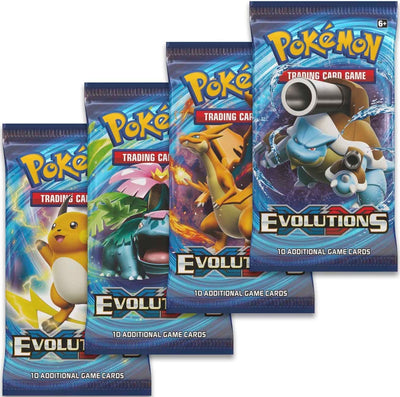 Evolutions Booster Pack Art Bundle [Set of 4] (EVO)