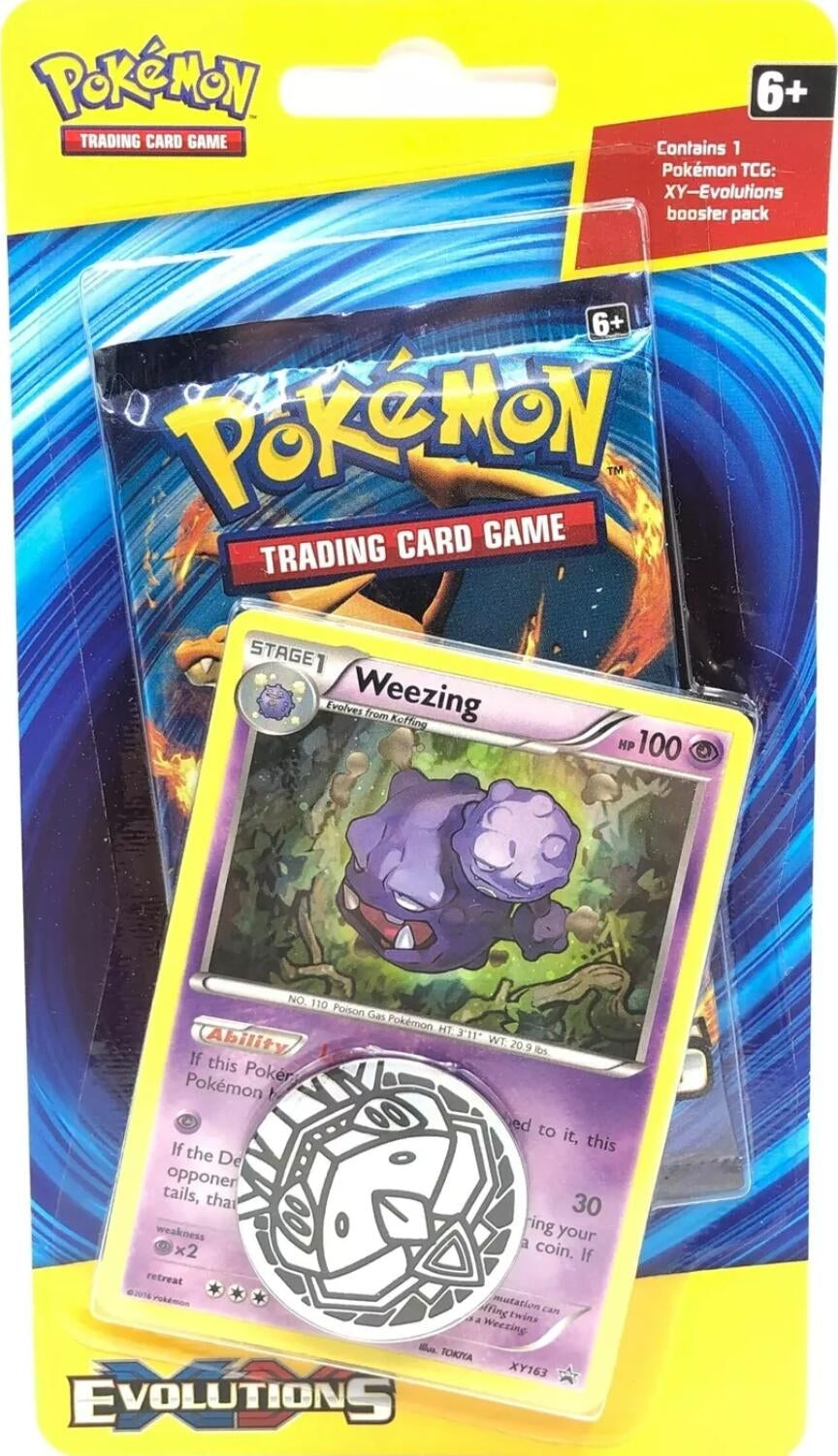 XY Evolutions Single Pack Blister [Weezing] (EVO)