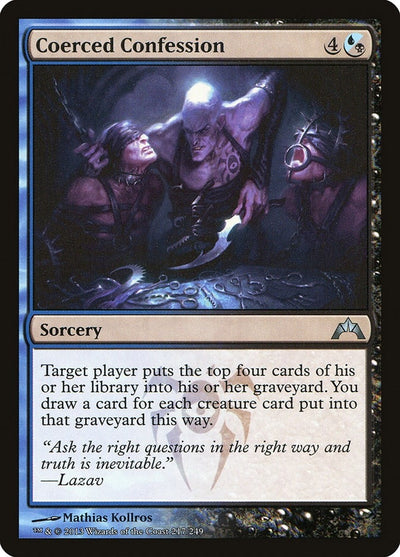 Image for Coerced Confession (Gatecrash) (217) - Magic: The Gathering