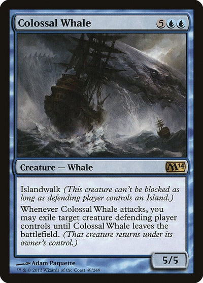 Image for Colossal Whale (Magic 2014 (M14)) (48) - Magic: The Gathering