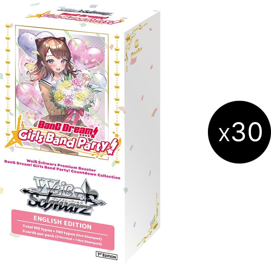 BanG Dream! Girls Band Party! Countdown Collection Premium Booster Box Case (BD/WE42)