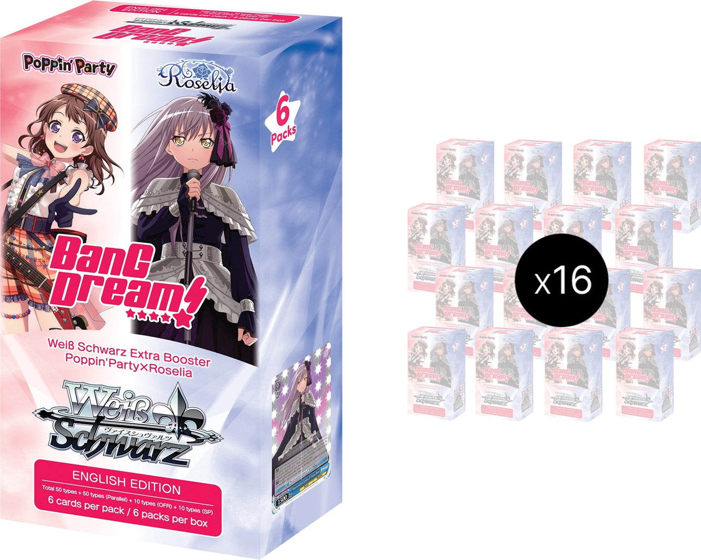 Poppin'Party x Roselia Extra Booster Box Case (BD/WE35)