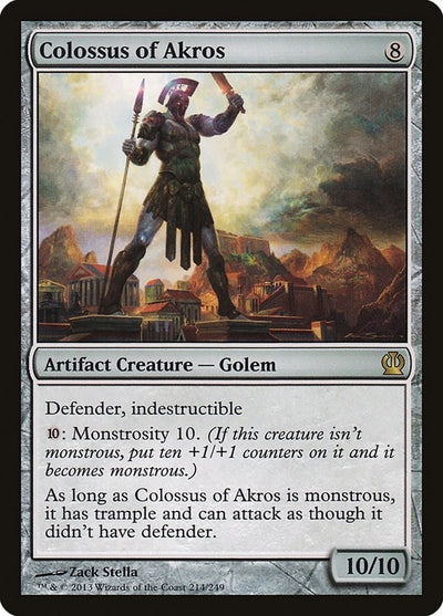 Image for Colossus of Akros (Theros) (214) - Magic: The Gathering