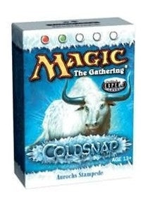 Image for Coldsnap - Aurochs Stampede Precon Theme Deck (CSP)