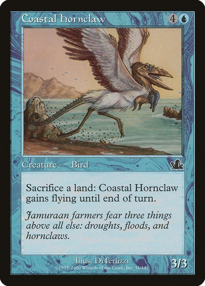 Image for Coastal Hornclaw (Prophecy) (31) - Magic: The Gathering