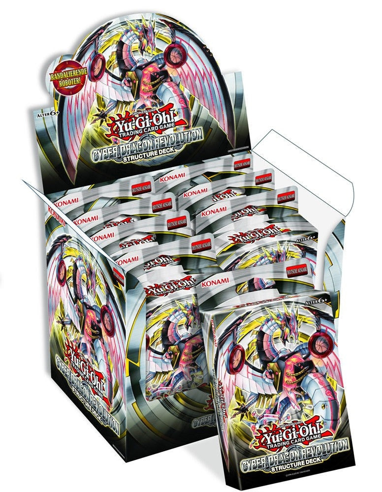 Image for Cyber Dragon Revolution Structure Deck Display [Unlimited Edition] [Structure Deck: Cyber Dragon Revolution]