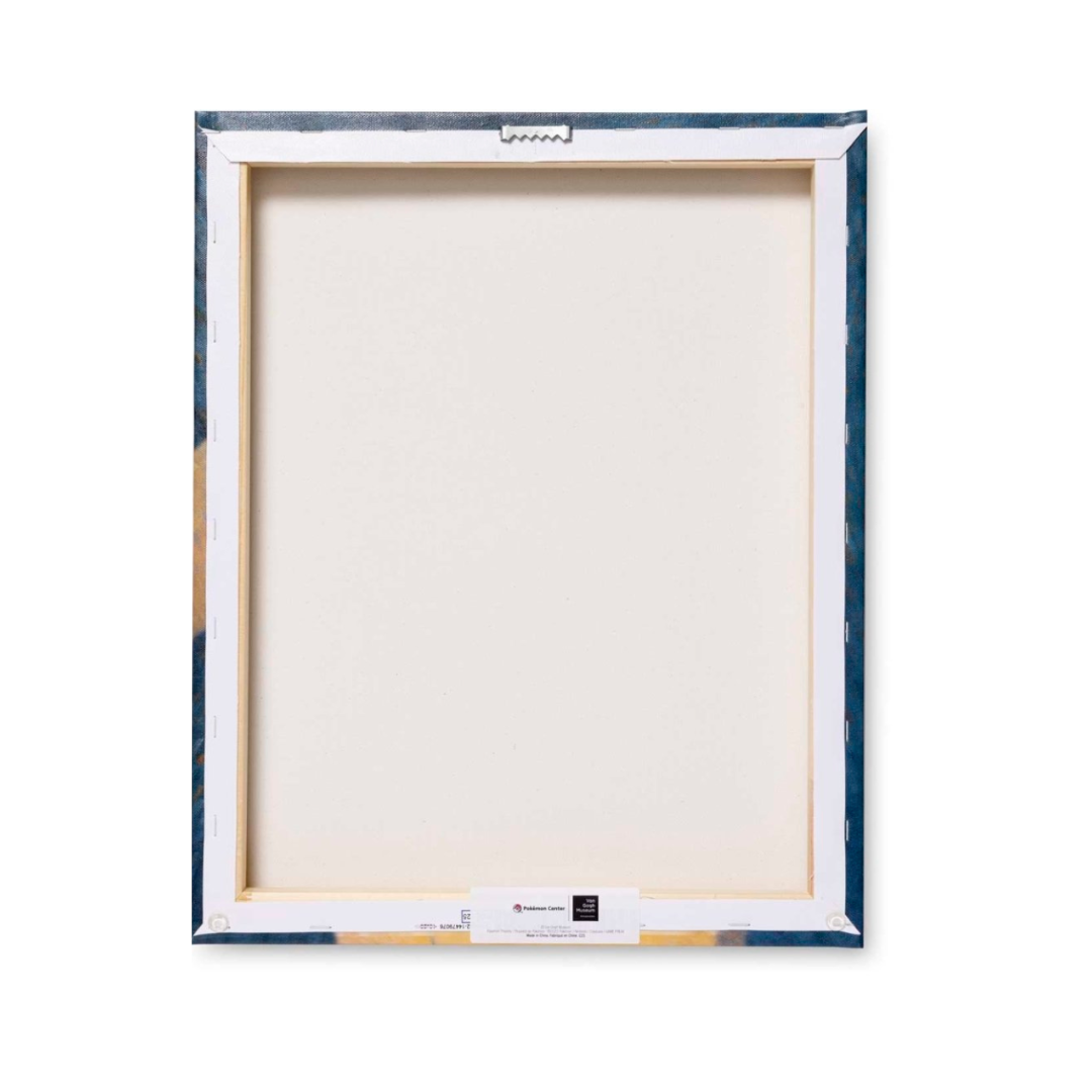 Pokémon Center × Van Gogh Museum: Eevee Inspired by Self-Portrait with Straw Hat - Printed Canvas