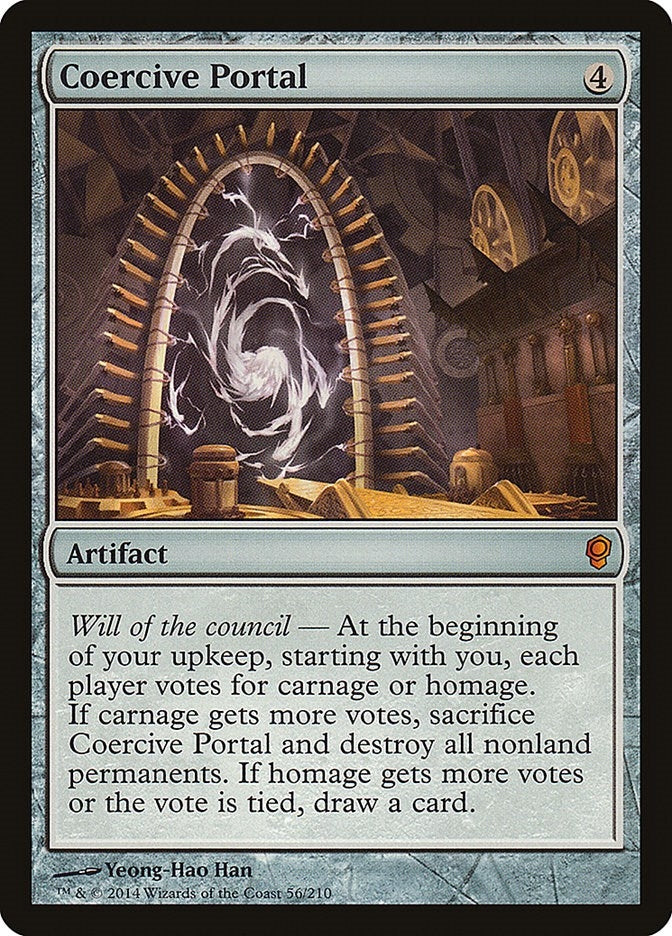 Image for Coercive Portal (Conspiracy) (56) - Magic: The Gathering