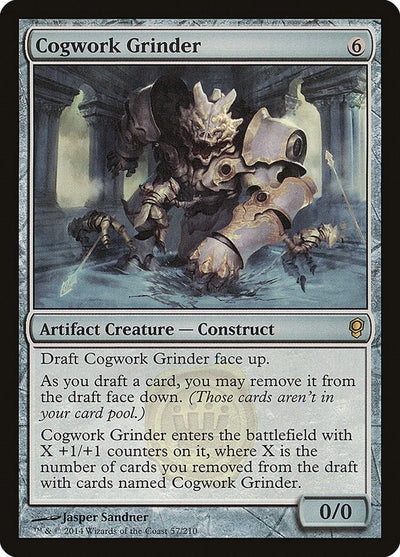 Image for Cogwork Grinder (Conspiracy) (57) - Magic: The Gathering