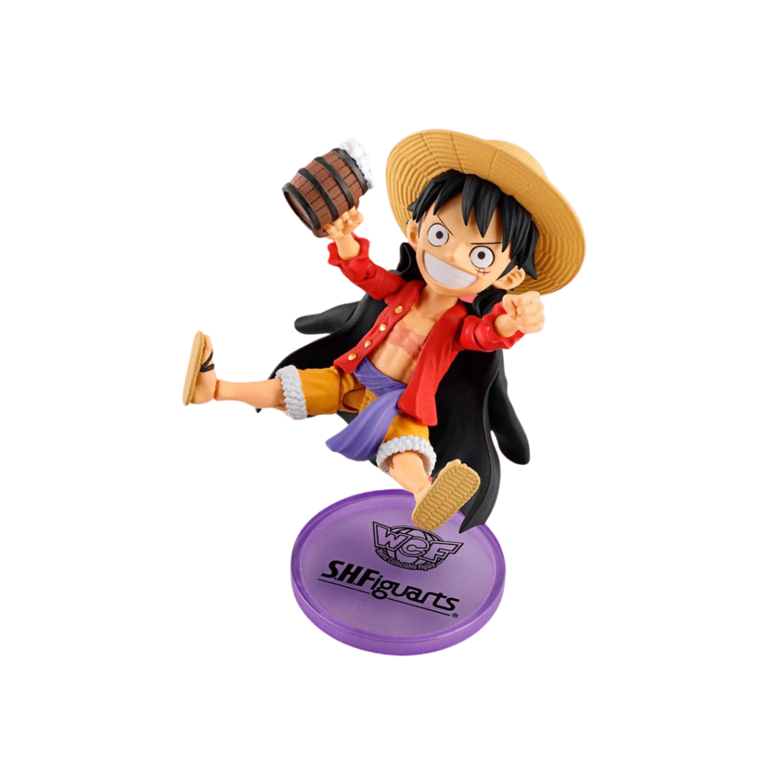 One Piece World Collactable Figures x S.H. Figuarts Actionfigur Monkey D. Ruffy 8 cm