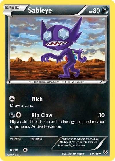 Image for Sableye (XY Base Set) (68/146) - Pokemon