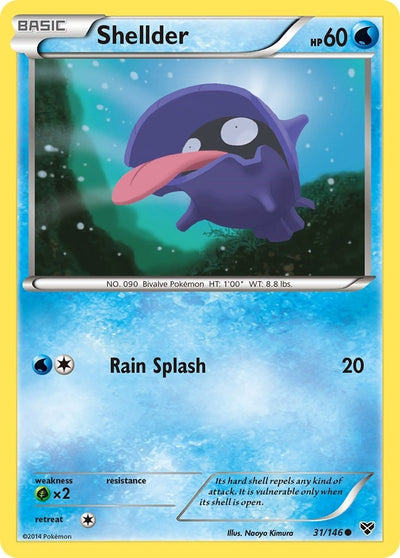 Image for Shellder (XY Base Set) (31/146) - Pokemon