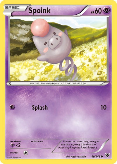 Image for Spoink (XY Base Set) (49/146) - Pokemon