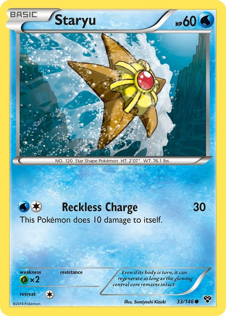 Image for Staryu (XY Base Set) (33/146) - Pokemon