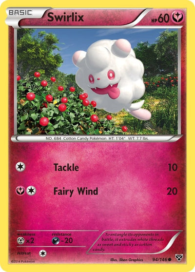 Image for Swirlix (XY Base Set) (94/146) - Pokemon