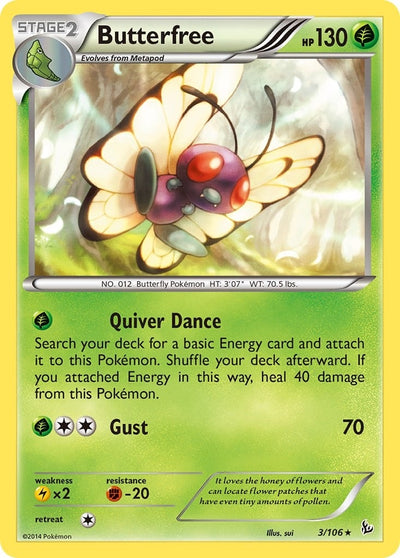 Image for Butterfree (XY - Flashfire) (3/106) - Pokemon