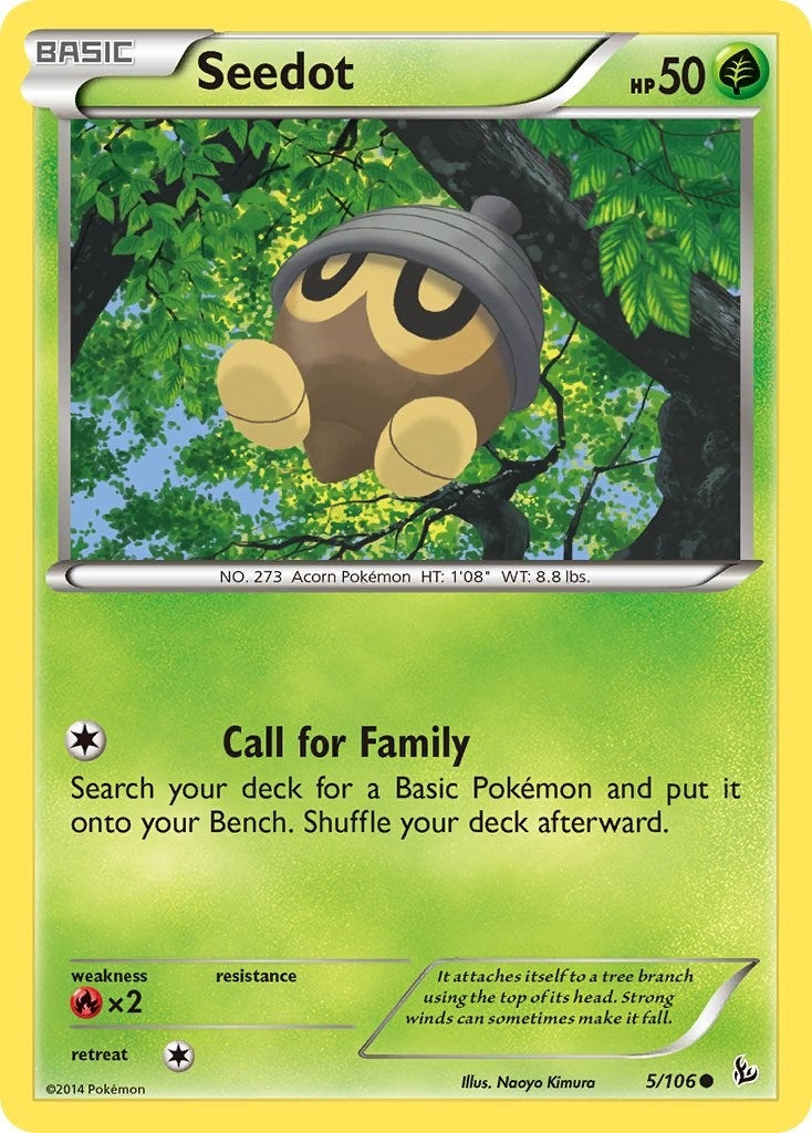 Image for Seedot (XY - Flashfire) (5/106) - Pokemon