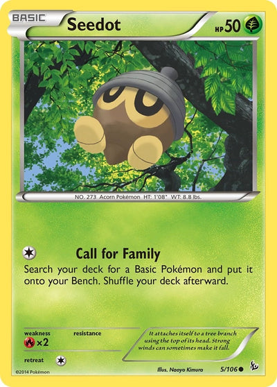 Image for Seedot (XY - Flashfire) (5/106) - Pokemon