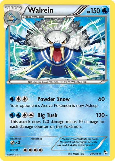 Image for Walrein (XY - Flashfire) (26/106) - Pokemon