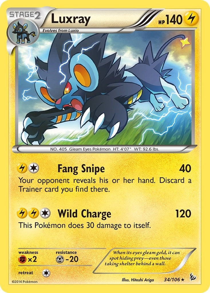 Image for Luxray (XY - Flashfire) (34/106) - Pokemon