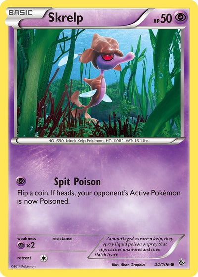 Image for Skrelp (XY - Flashfire) (44/106) - Pokemon