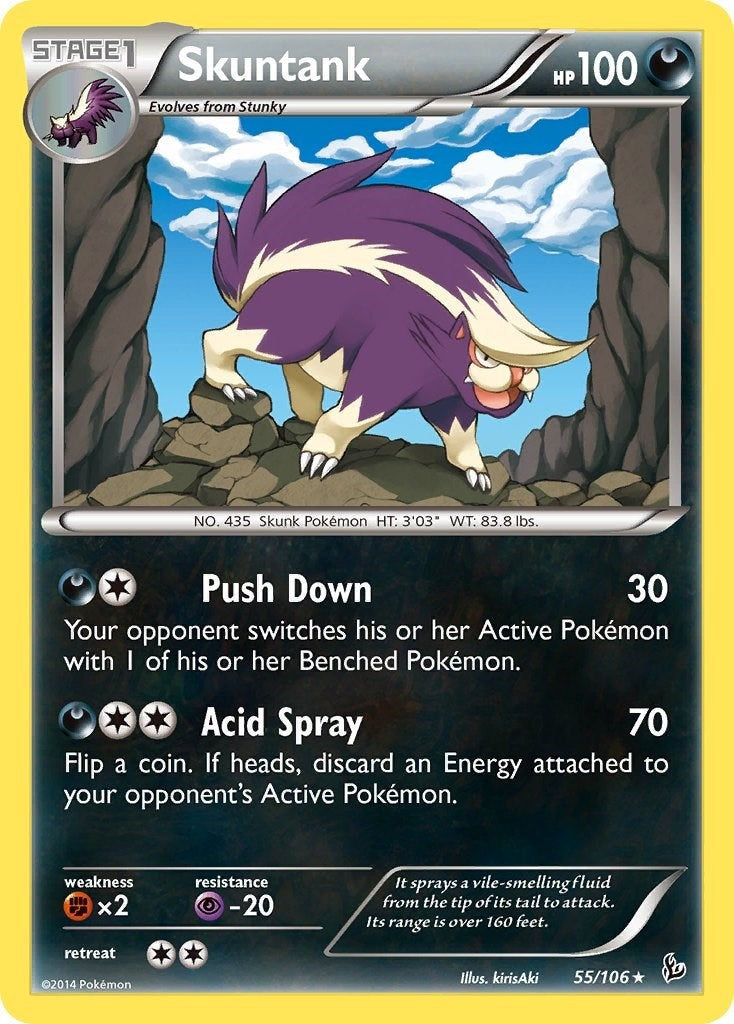 Image for Skuntank (XY - Flashfire) (55/106) - Pokemon
