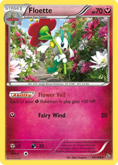Image for Floette (64) (XY - Flashfire) (64/106) - Pokemon