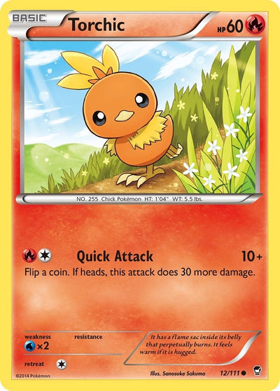 Image for Torchic (XY - Furious Fists) (12/111) - Pokemon