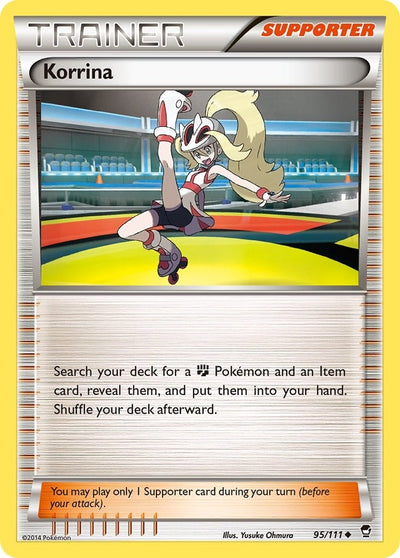 Image for Korrina (XY - Furious Fists) (95/111) - Pokemon