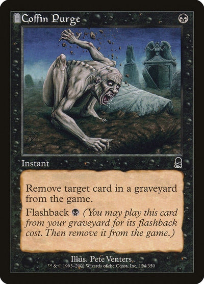 Image for Coffin Purge (Odyssey) (124) - Magic: The Gathering