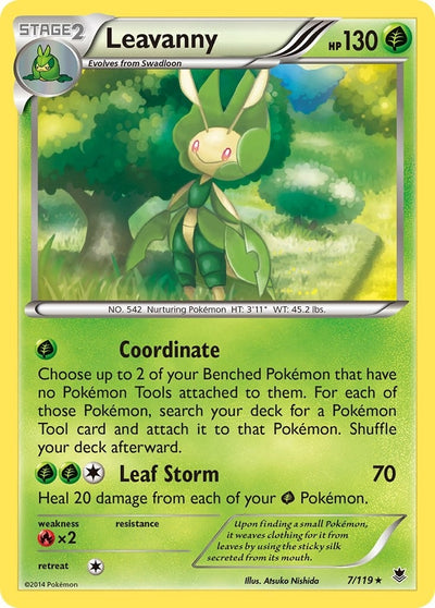 Image for Leavanny (XY - Phantom Forces) (7/119) - Pokemon