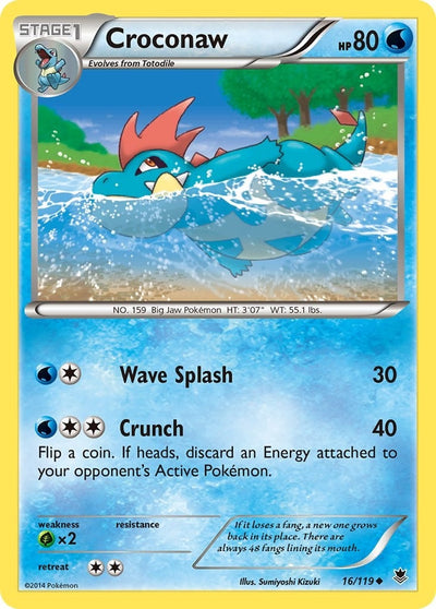 Image for Croconaw (XY - Phantom Forces) (16/119) - Pokemon