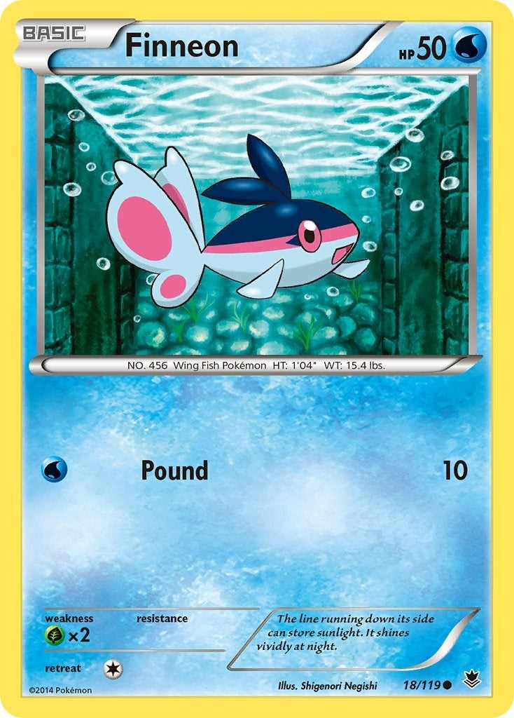 Image for Finneon (XY - Phantom Forces) (18/119) - Pokemon
