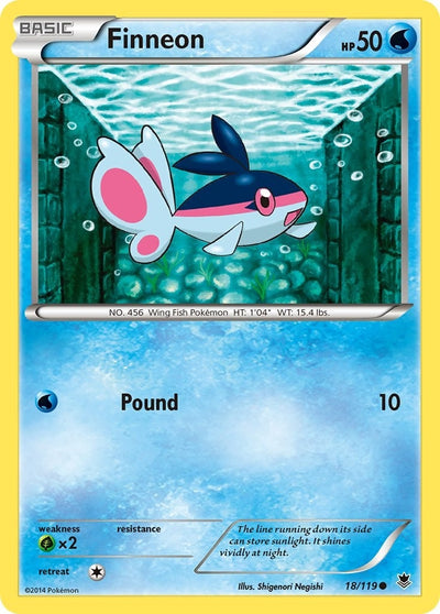 Image for Finneon (XY - Phantom Forces) (18/119) - Pokemon