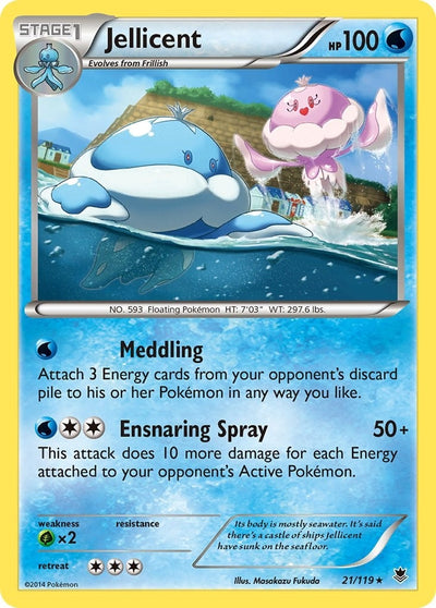 Image for Jellicent (XY - Phantom Forces) (21/119) - Pokemon
