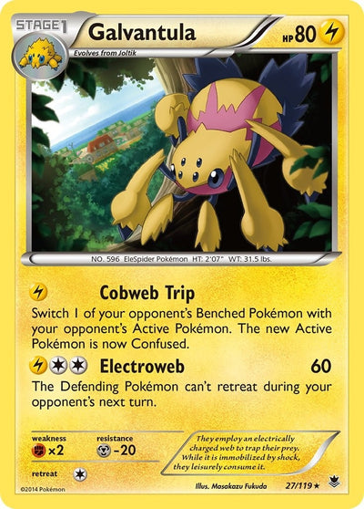 Image for Galvantula (XY - Phantom Forces) (27/119) - Pokemon