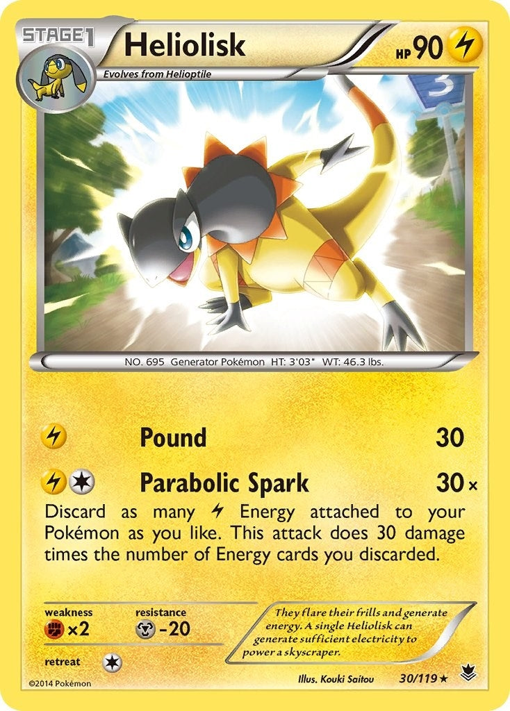 Image for Heliolisk (XY - Phantom Forces) (30/119) - Pokemon