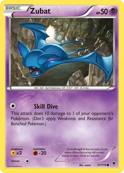 Image for Zubat (XY - Phantom Forces) (31/119) - Pokemon