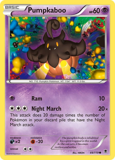 Image for Pumpkaboo (XY - Phantom Forces) (44/119) - Pokemon
