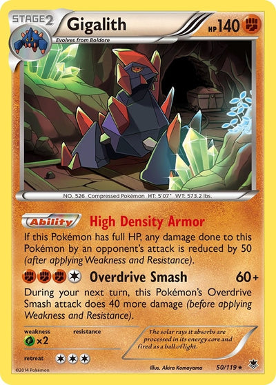 Image for Gigalith (XY - Phantom Forces) (50/119) - Pokemon
