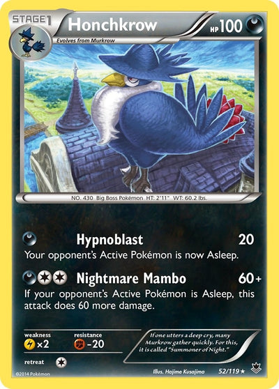 Image for Honchkrow (XY - Phantom Forces) (52/119) - Pokemon