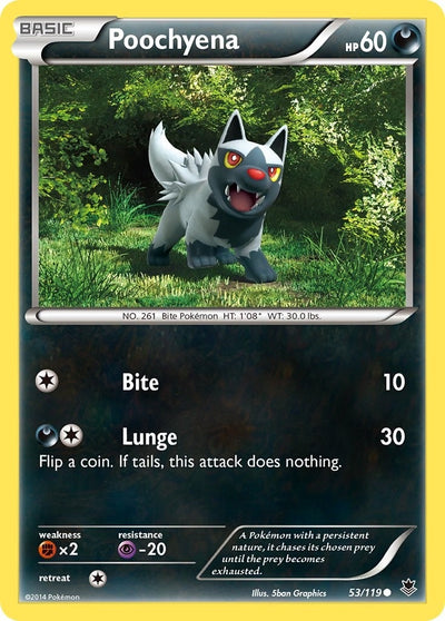 Image for Poochyena (XY - Phantom Forces) (53/119) - Pokemon